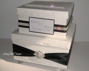 13 Gorgeous Wedding Card And Money Boxes Wedding Card Box Bling