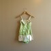1960s / 60s or 1970s / 70s Lime Green Burlesque, Dance Costume