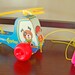 Fisher Price Mini Copter Childrens Pull Toy