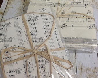 Vintage Sheet Music Envelopes- 20 count
