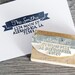 Personalized Address Stamp, Rectangle, Rubber Stamp, Banner Address Stamp