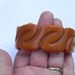 Art Deco Vintage Carved Bakelite Bangle Bracelet