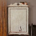 Reserved for Michelle. Distressed Painted Shabby Chic Light Blue Hanging Cabinet/Medicine Chest/Spice Rack