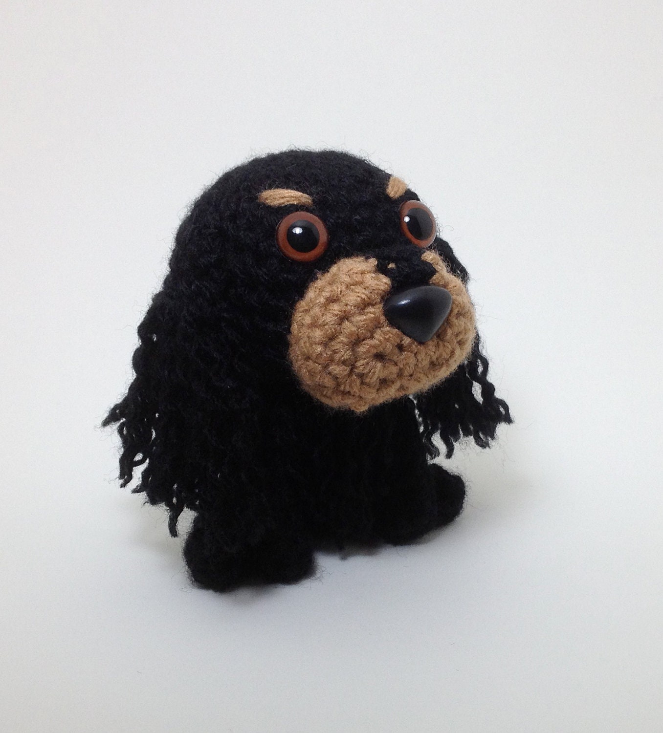 black cocker spaniel plush