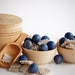 Natural Wooden Pretend Play Food - BERRIES n OATMEAL- Waldorf Inspired Toy