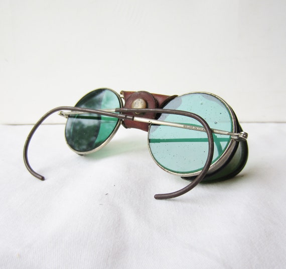 Vintage Welsh Mfg Welding Torch Goggles / Safety Glasses