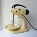 Vintage Sunbeam Mixmaster Yellow and Black 10-Speed Stand Mixer - Model 5B - Late 1930's Early 1940's