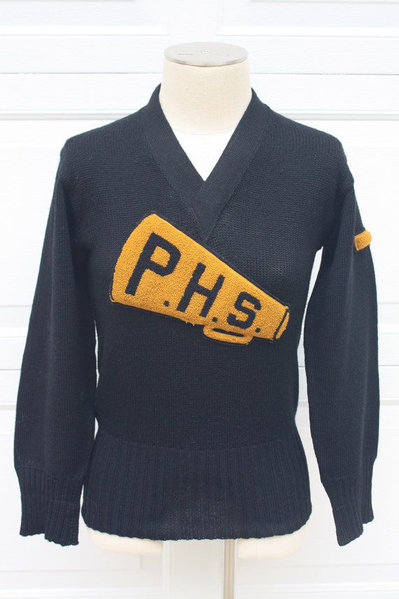 Vintage Cheerleader Varsity Sweater