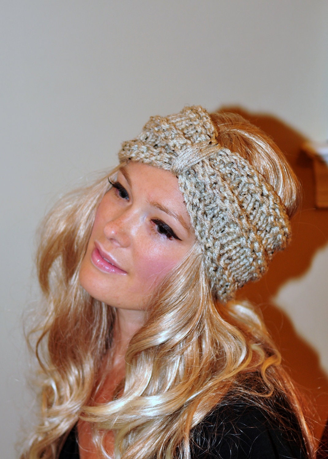 Turban Headband Crochet Head wrap Knit ear warmer Earwarmer