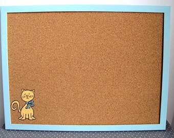 decorative memo cork board cat children orange and blue cat hand painted message board bulletin board kids cork board - Decorative Cork Boards decorative memo cork board cat children orange and blue cat hand painted message board bulletin board kids cork board - Decorative Cork Boards