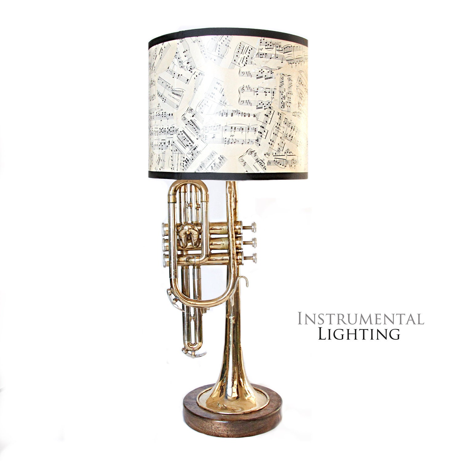 Lamp & Sheet Music Lamp Shade