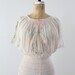 1920s Peasant Dress / Vintage Czech Embroidered Dress