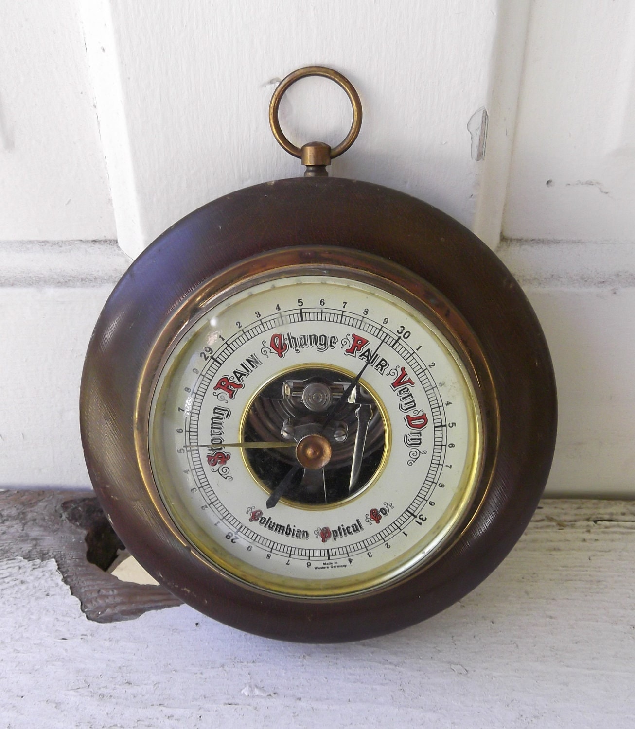 Vintage Weather Barometer Made in Western Germany