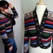 Guatemalan Print Jacket with Silver Tone Studs