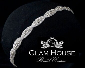 Wedding headband, Bridal Crystal Headband, Bridal Headpiece, Wedding Headband,headband,Wedding Head Piece, Crystal Headband