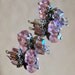 2 Pink Cube Possibilities-Handmade Bead Dangles10x8mm Pink Faceted Crystals & Swarovski Cubes