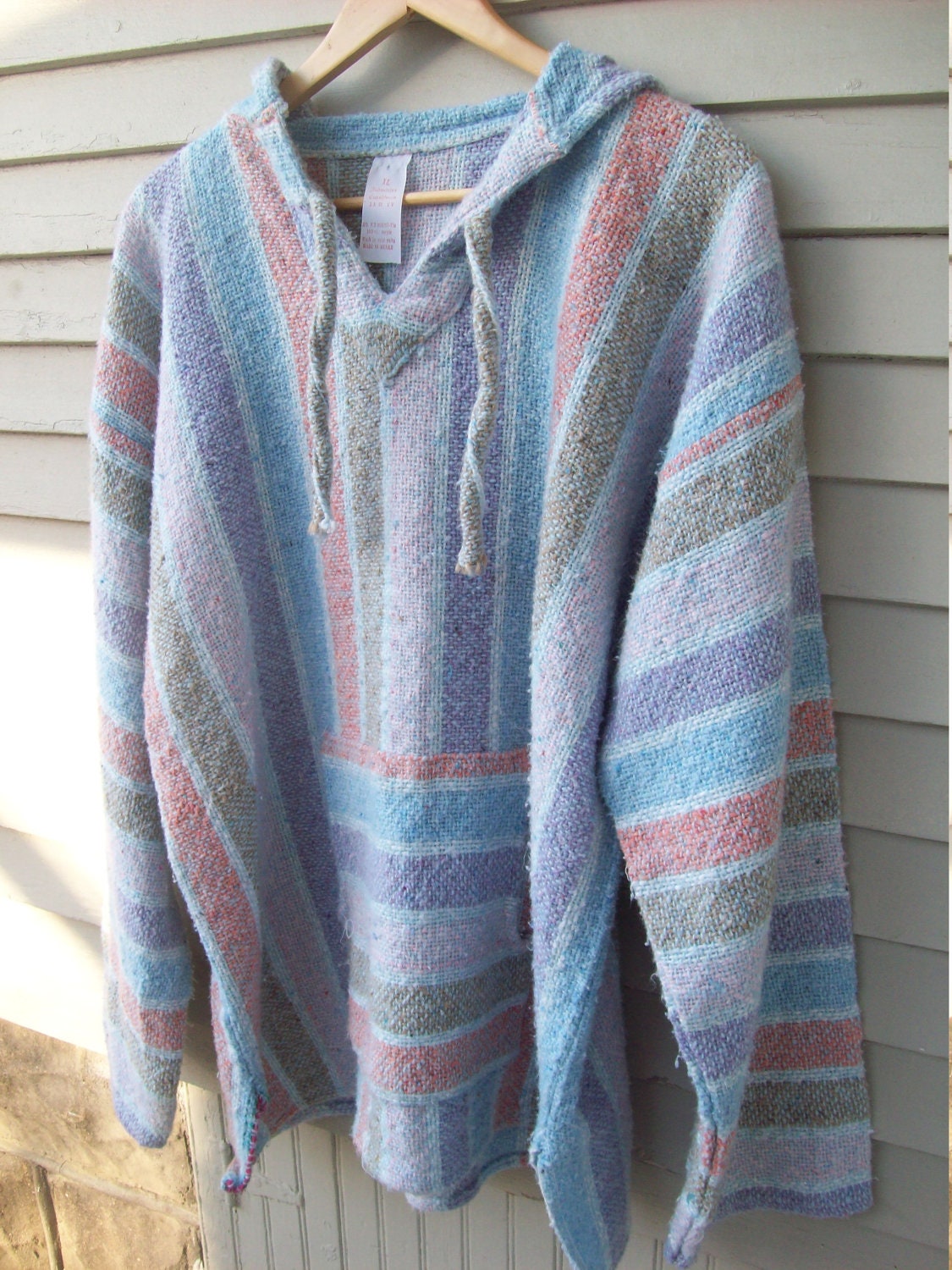 Oversized Pastel Baja Hoodie From Mexico