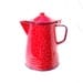Reserved No longer Available Red, White and Blue Enamel Coffepot
