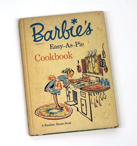 Vintage Barbie Easy as Pie Cookbook1960's by PaulaJoerlingDesigns