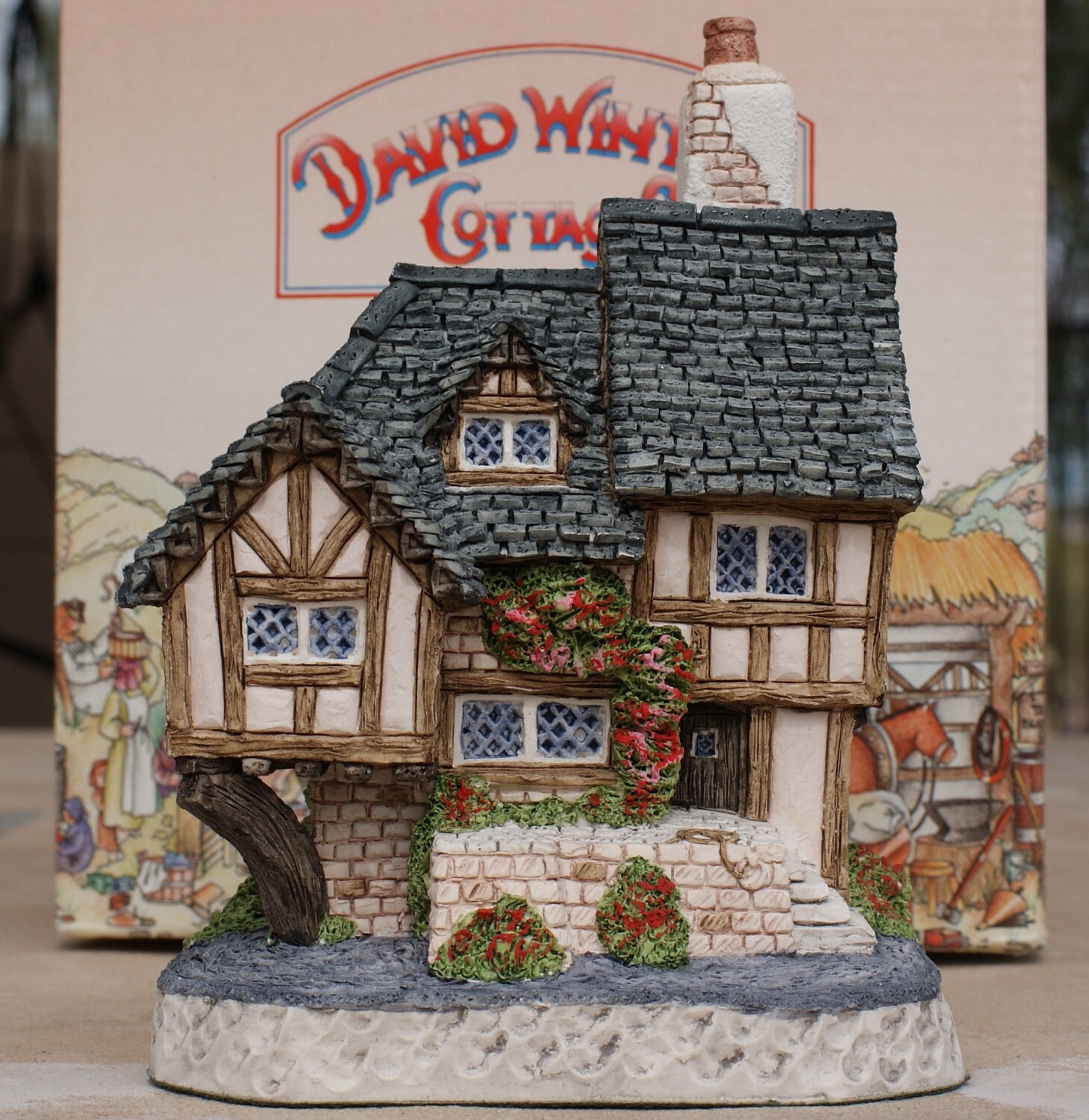 David Winter Cottage SWAN UPPING COTTAGE