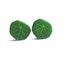 Green Cress Leaf Stud Earrings. Nasturtium leaf earrings. Green Leaf Earrings. Small Ear Studs. Tiny Earrings. Green Polymer Clay Earrings