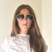 1970s Oversized Brown and Gold Frame Aviator Sunglasses