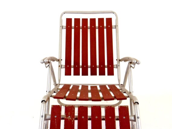 Wooden Lawn Chair Aluminum Chaise Lounge Lawn Chair Folding