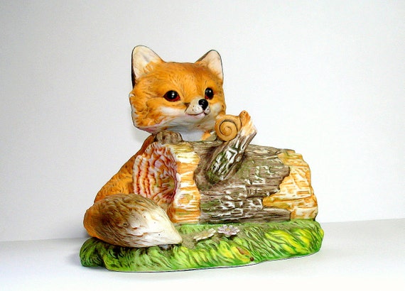 red fox figurines