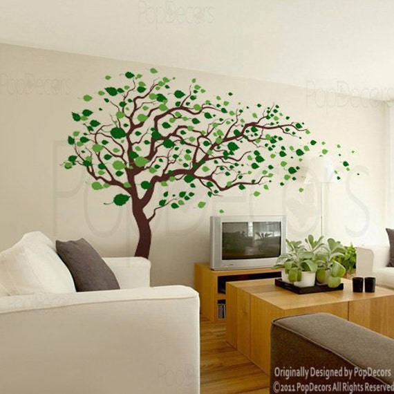 Tree Wall Decals Baby Room Decal Vinyl Wall Decal Wall
