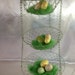 Tiered Hanging Wire Basket Green Hanging Baskets Fruit Baskets