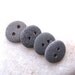 Beach Stone Buttons - MISTY & TINY by StoneAlone - Beach Stone Buttons, Organic Knitting Buttons, Natural Sewing Buttons