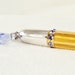Pen DIVA style in Walnut and Basswood wood with Swarovski Crystals
