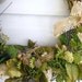 Fall/Autumn Door Wreath, Woodland Wreath, Real Bird Nest, Feathers, Drift Wood, Moss, Ferns, OOAK