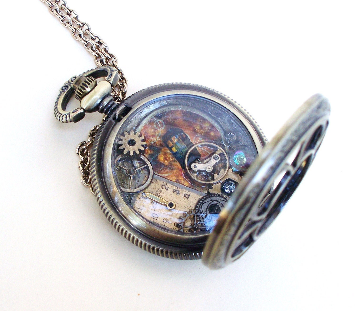 Doctor Who Pocket Watch Necklace Delirium Archive