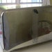 Vintage 50s Chrome Bread Box / Beauty Box Lincoln / 2 Shelves Cutting Board / Adorable