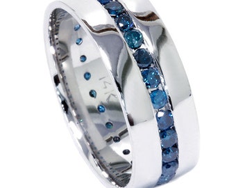 blue diamond ring mens blue diamond wedding ring 125ct blue diamond channel set mens - Blue Diamond Wedding Ring Sets blue diamond ring mens blue diamond wedding ring 125ct blue diamond channel set mens - Blue Diamond Wedding Ring Sets