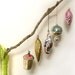 RESERVED// 5 Antique vintage Christmas Tree Decorations/ Mercury Glass . Rare Vintage Midcentury Russian Traditional Glass Baubles. SET 11