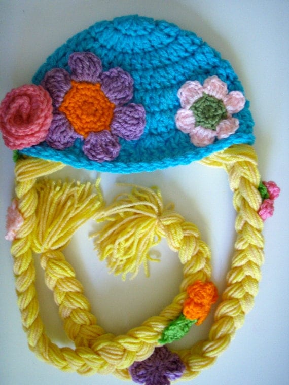 Rapunzel Hat Crochet Pattern PDF