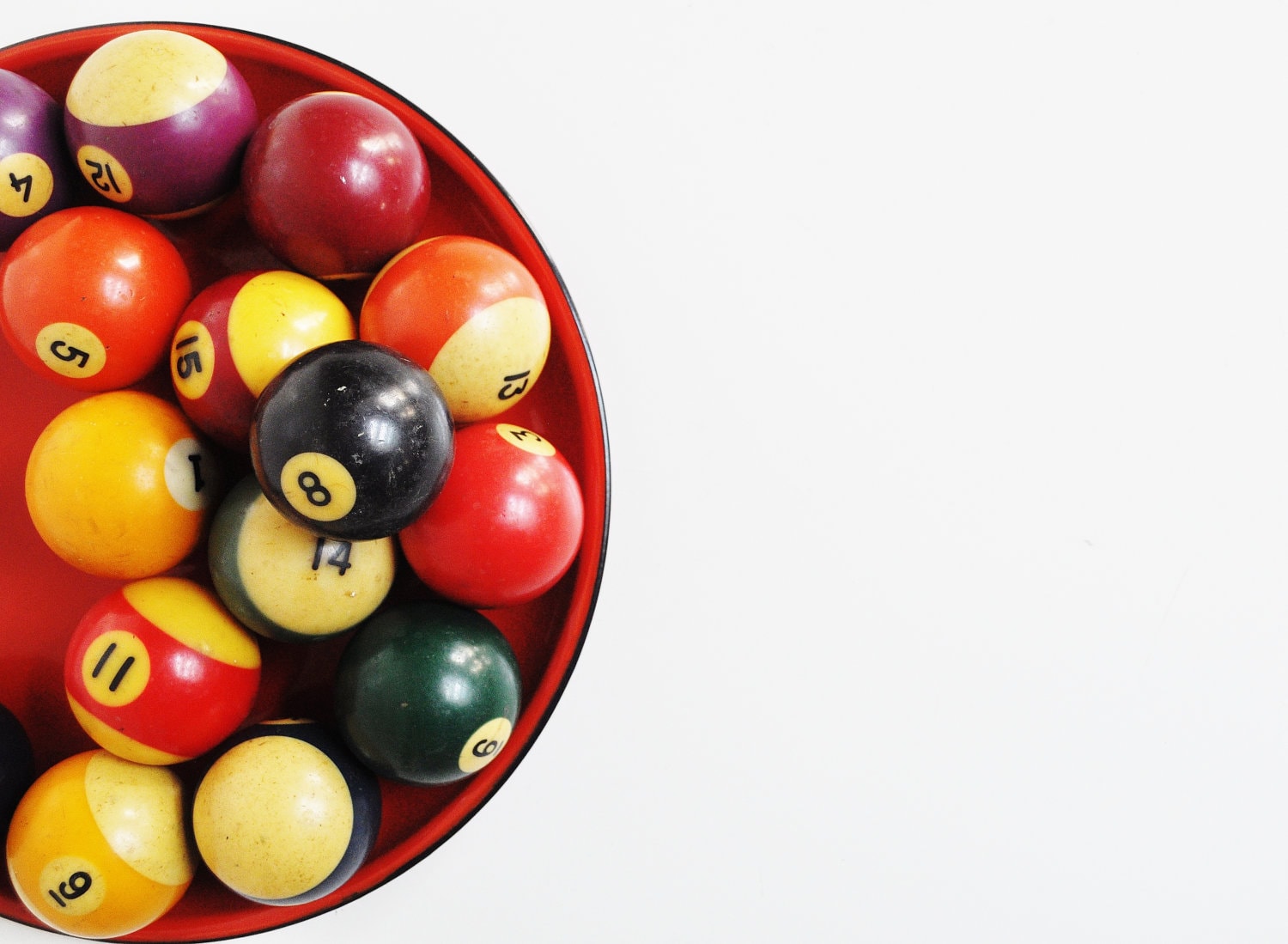 Vintage Billiard Balls Made in Belgium