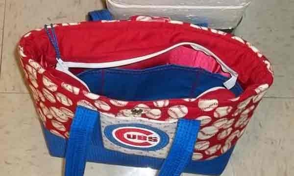 cubs tote bag