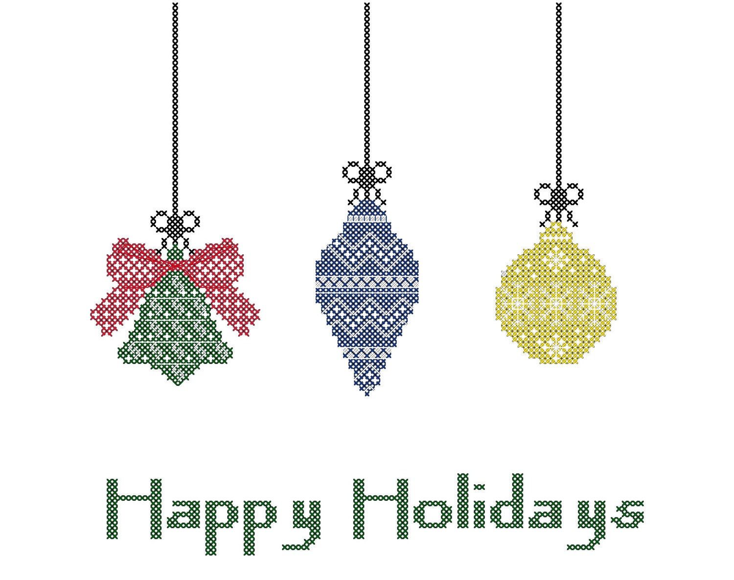 Ornaments Cross Stitch Christmas Ornaments Cross Stitch Cross
