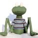 Green Frog stuffed toy