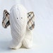 white elephant soft toy