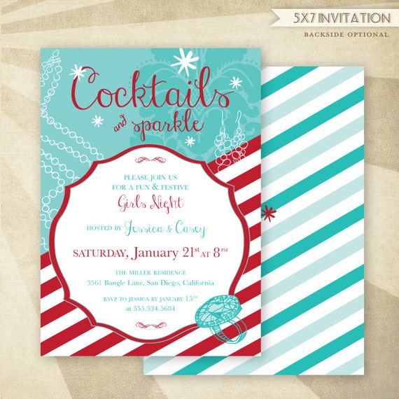 Free Printable Jewelry Party Invitations 10