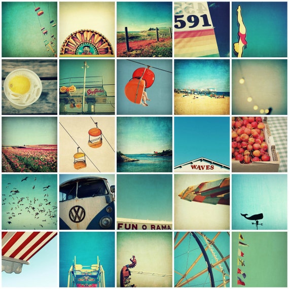 print set art print set summer art prints Sunshine in a