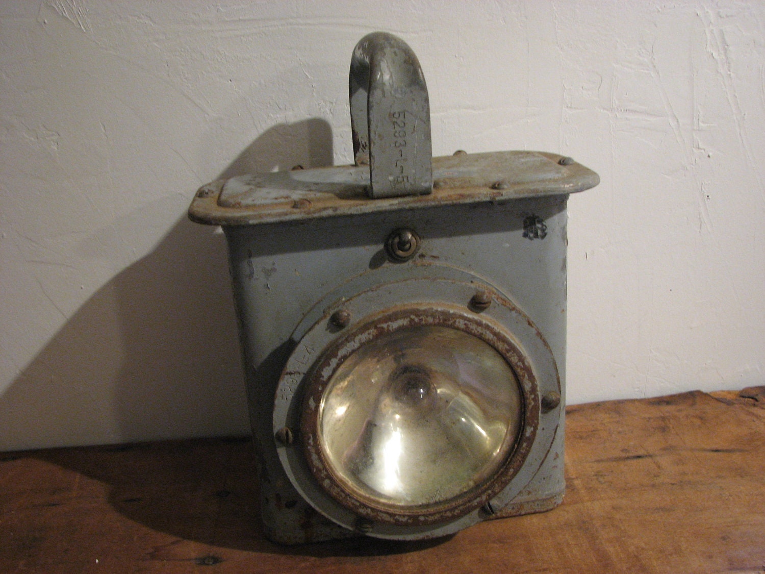 WW2 Vintage Delta Ship's Lantern Military Signal Light