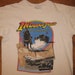 Original Indiana Jones and the Last Crusade t-shirt, large