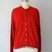 Jantzen cardigan / 60s Cardigan / CLASSIC RED Jantzen cardigan M L