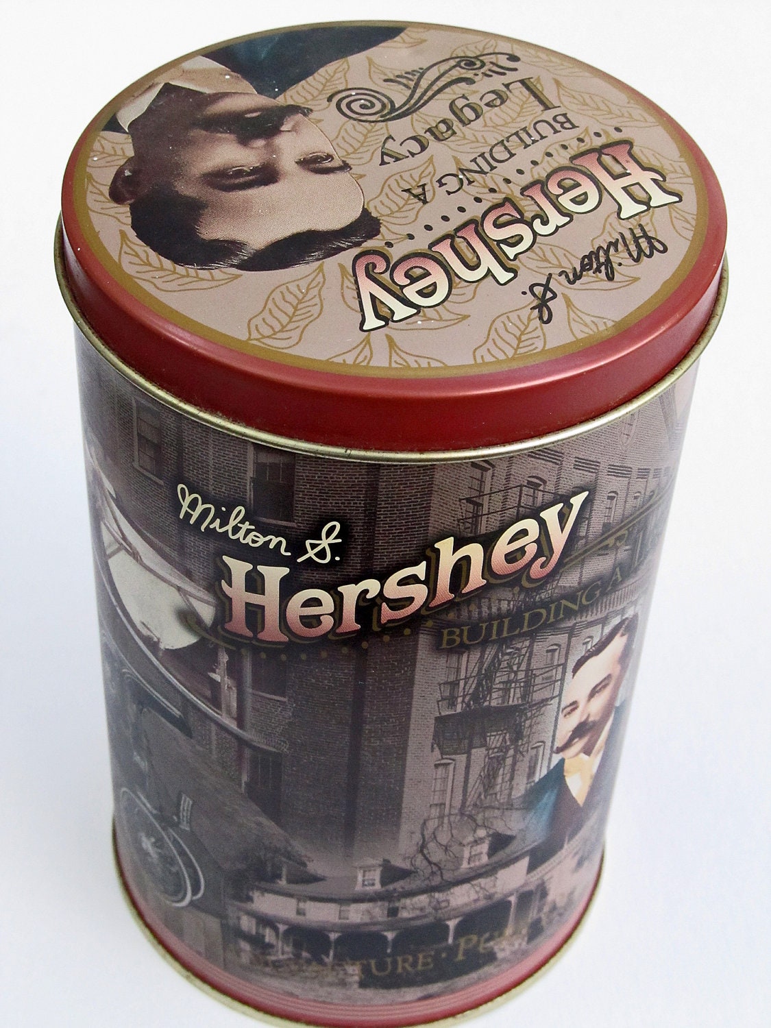 Vintage decorative tin collectible Hershey's chocolate