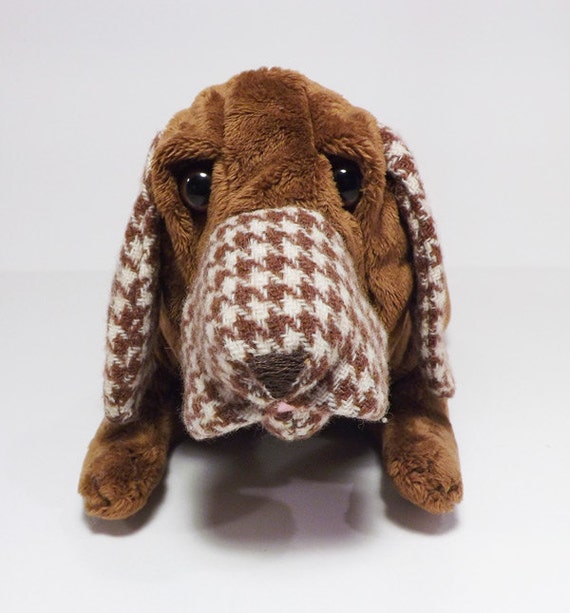 stuffed bloodhound